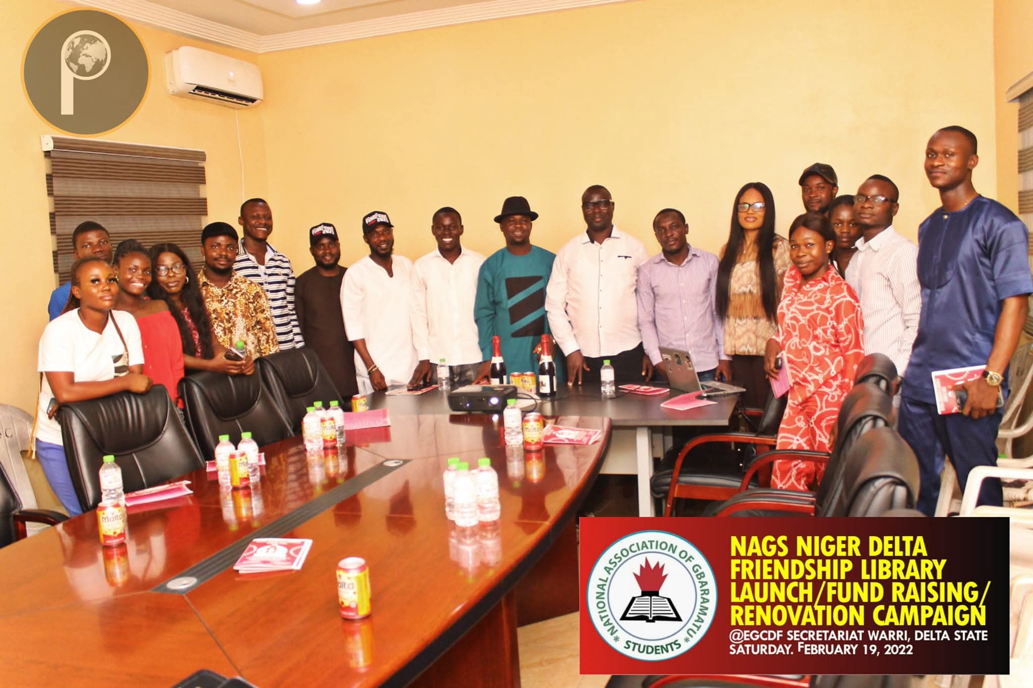 21 FEB 2022 | NAGS NIGER DELTA FRIENDSHIP LIBRARY RENOVATION CAMPAIGN